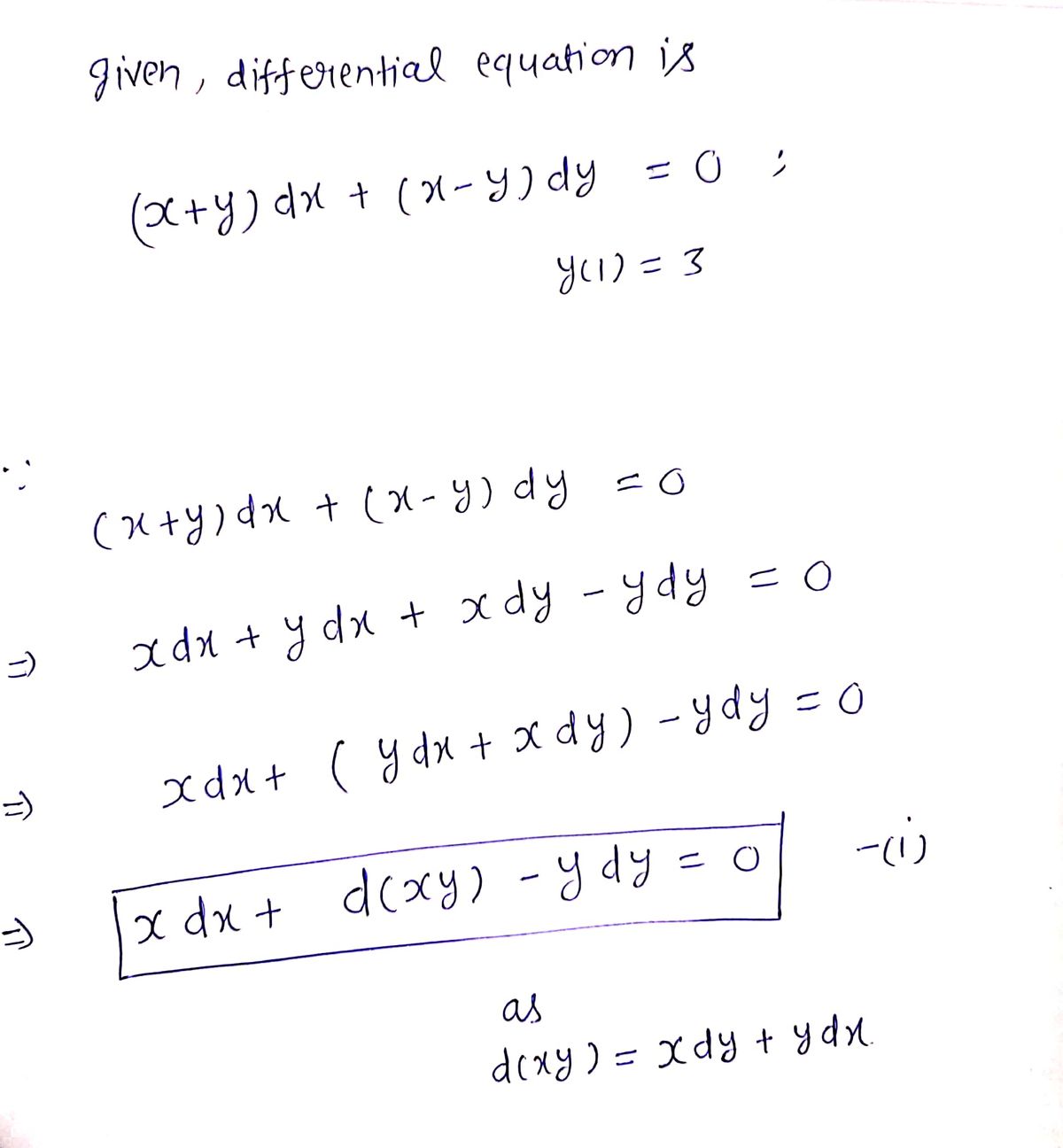 Advanced Math homework question answer, step 1, image 1